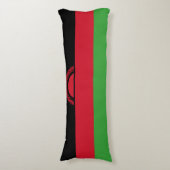 Vlag van Malawi Lichaamskussen (Voorkant Verticaal)