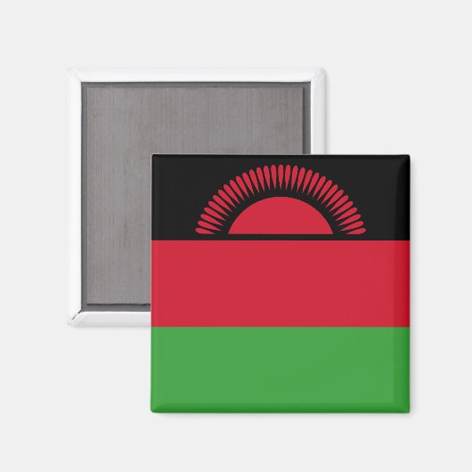 Vlag van Malawi Magneet (Voorkant / Achterkant)