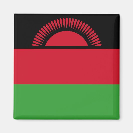 Vlag van Malawi Magneet (Voorkant)