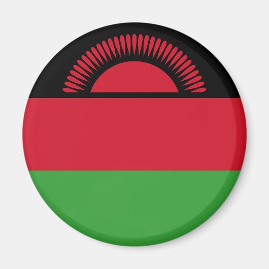 Vlag van Malawi Magneet (Voorkant)