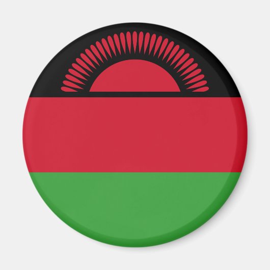 Vlag van Malawi Magneet (Voorkant)