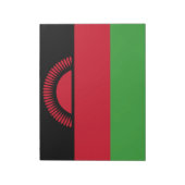 Vlag van Malawi Notitieblok (Linkerzijde)