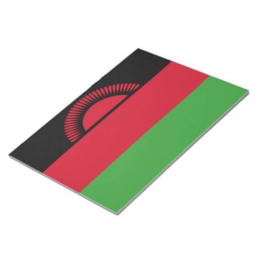 Vlag van Malawi Notitieblok (Schuin)