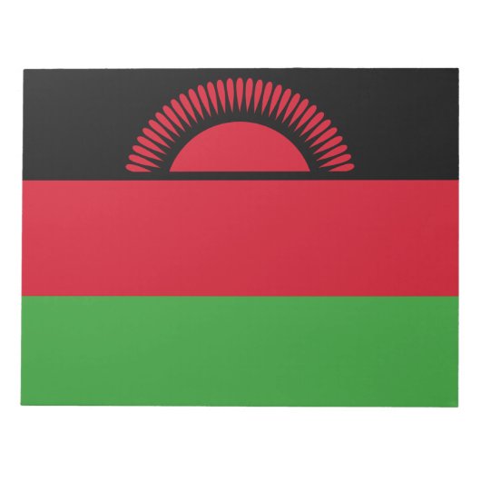 Vlag van Malawi Notitieblok (Voorkant)