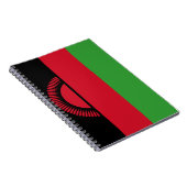 Vlag van Malawi Notitieboek (Rechterzijde)