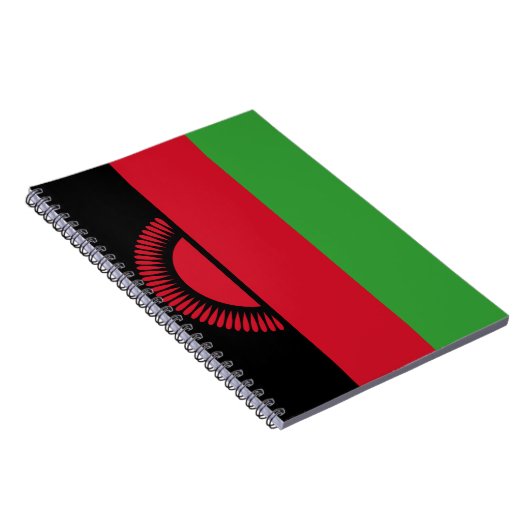 Vlag van Malawi Notitieboek (Rechterzijde)
