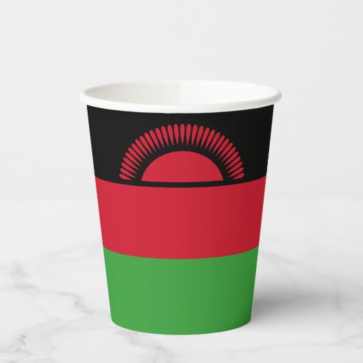 Vlag van Malawi Papieren Bekers (Links)