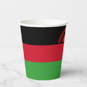 Vlag van Malawi Papieren Bekers (Voorkant)