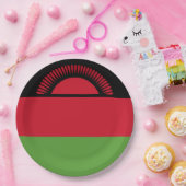 vlag van Malawi Papieren Bordje (Feest)