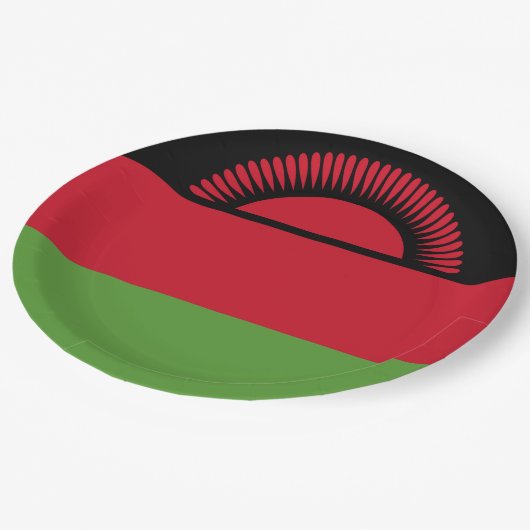 vlag van Malawi Papieren Bordje (Gekanteld)