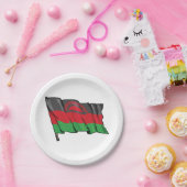 vlag van Malawi Papieren Bordje (Feest)