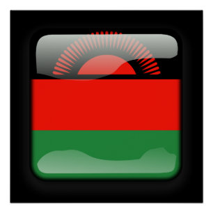 Vlag van Malawi Poster