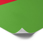 Vlag van Malawi Poster (Hoek)