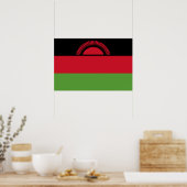 Vlag van Malawi Poster (Keuken)