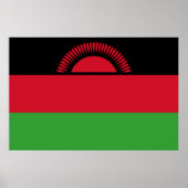 Vlag van Malawi Poster (Voorkant)