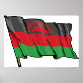 vlag van Malawi Poster (Voorkant)