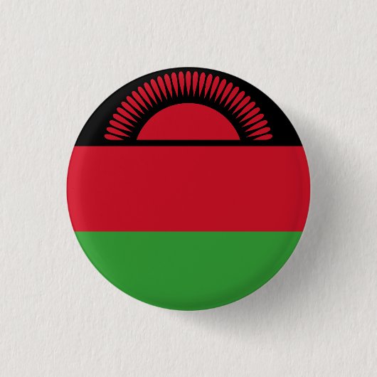 Vlag van Malawi Ronde Button 3,2 Cm (Voorkant)