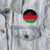 Vlag van Malawi Ronde Button 5,7 Cm (In situ)