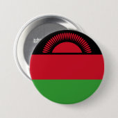 Vlag van Malawi Ronde Button 7,6 Cm (Voorkant /achterkant)