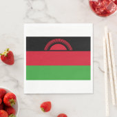 Vlag van Malawi Servet (Insitu)