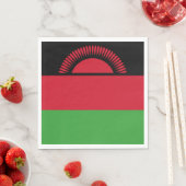 Vlag van Malawi Servet (Insitu)
