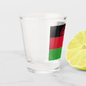 Vlag van Malawi Shot Glas (Links)