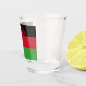 Vlag van Malawi Shot Glas (Rechts)