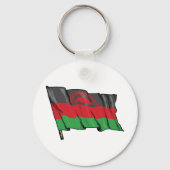 vlag van Malawi Sleutelhanger (Achterkant)