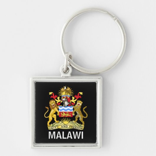 Vlag van Malawi Sleutelhanger (Voorkant)