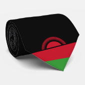 Vlag van Malawi Stropdas (Opgerold)