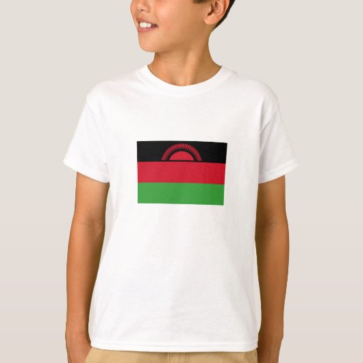 Vlag van Malawi T-shirt (Voorkant)
