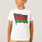 vlag van Malawi T-shirt (Voorkant)