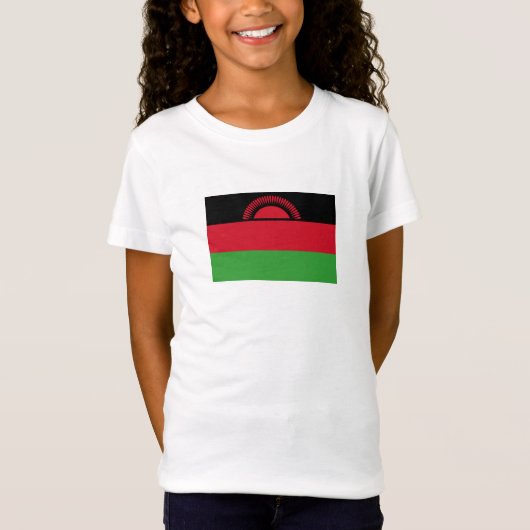 Vlag van Malawi T-shirt (Voorkant)