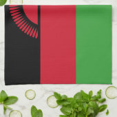 Vlag van Malawi Theedoek (Gevouwen)