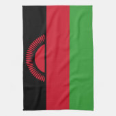 Vlag van Malawi Theedoek (Verticaal)