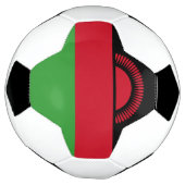 Vlag van Malawi Voetbal (Gedraaid)