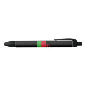 Vlag van Malawi Zwarte Inkt Pen (Bovenkant)