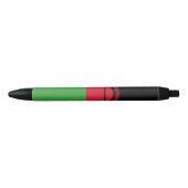 Vlag van Malawi Zwarte Inkt Pen (Voorkant)