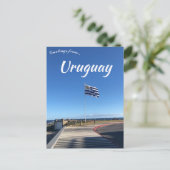 Vlag van Maldonado Uruguay Briefkaart (Staand voorkant)