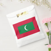 Vlag van Malediven Bedankzakje (Gezegeld)