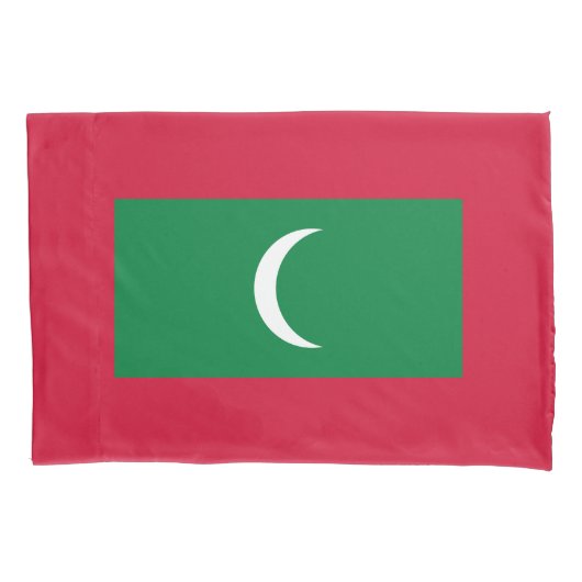 Vlag van Malediven Kussensloop (Voorkant)
