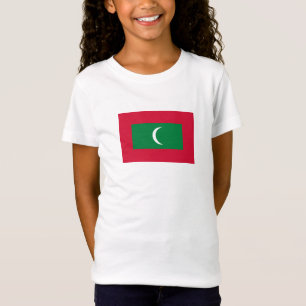Vlag van Malediven T-shirt