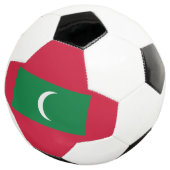 Vlag van Malediven Voetbal (Drie kwart)