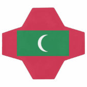 Vlag van Malediven Voetbal (Enkel)