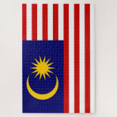 Vlag van Maleisië Legpuzzel (Verticaal)
