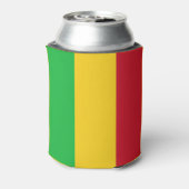 Vlag van Mali Blikjeskoeler (Blikje Achterkant)