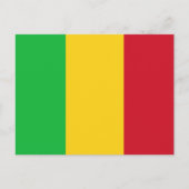 Vlag van Mali Briefkaart (Voorkant)