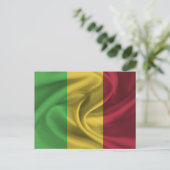 Vlag van Mali Briefkaart (Staand voorkant)