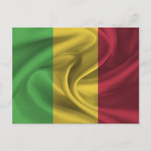 Vlag van Mali Briefkaart (Voorkant)