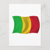 Vlag van Mali Briefkaart (Voorkant)